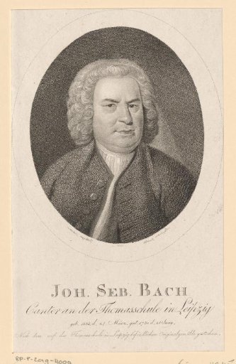 Portrait of Johann Sebastian Bach