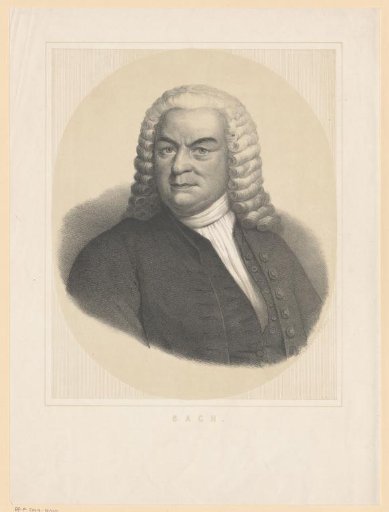 Portrait of Johann Sebastian Bach