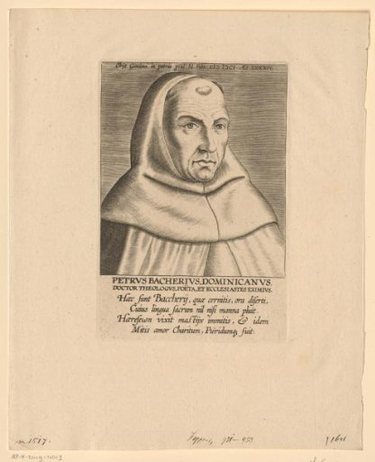 Portrait of Petrus de Backere