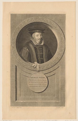 Portrait of Nicolas Bacon