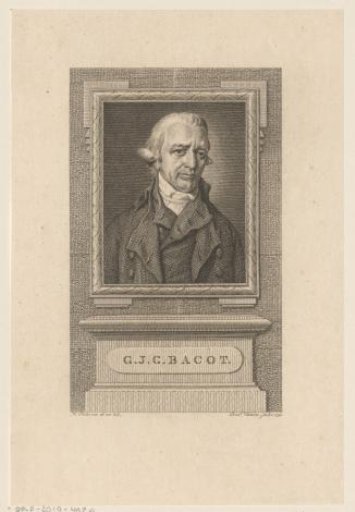 Portrait of Gerard Jacob Georg Bacot