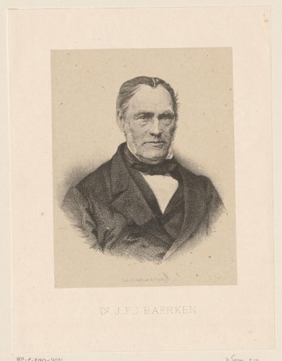 Portrait of J.F.J. Baerken