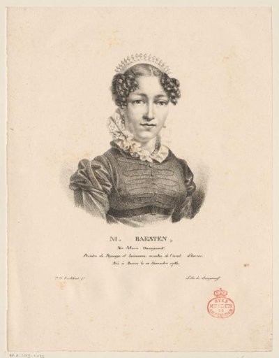 Portrait of Marie Baesten-Ommeganck
