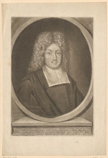 Portrait of Johann Wilhelm Baier
