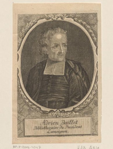 Portrait of Adrien Baillet