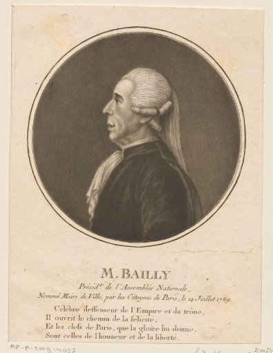 Portrait of Jean Sylvain Bailly