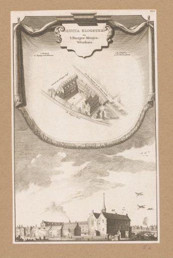 Views of the Sint-Luciënklooster in Amsterdam