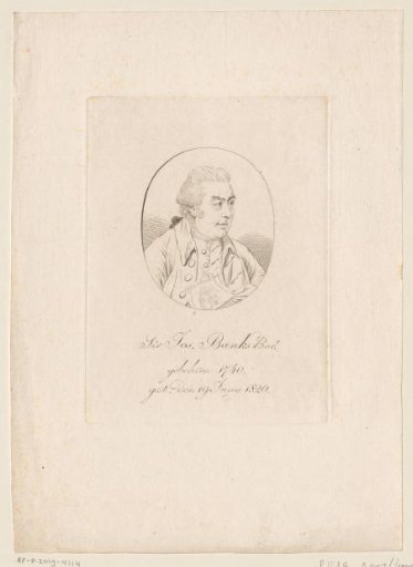 Portrait of Joseph Banks