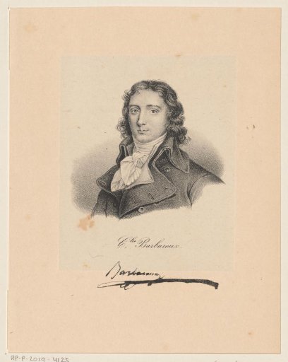 Portret van Charles Barbaroux