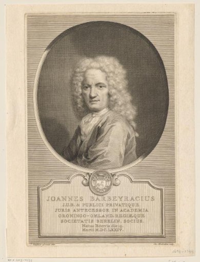 Portrait of Jean Barbeyrac