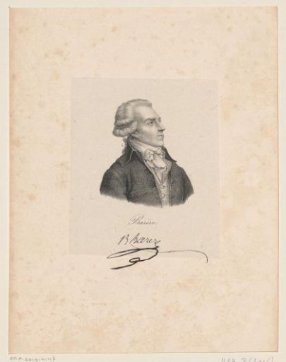 Portrait of Bertrand Barère de Vieuzac