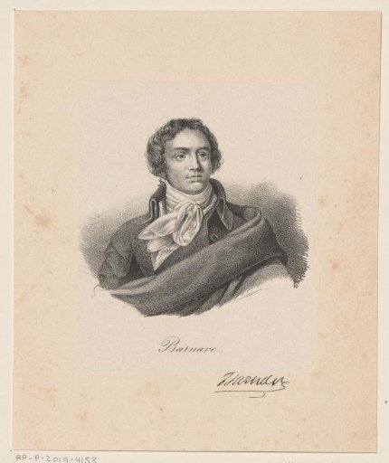 Portrait of Antoine-Pierre-Joseph-Marie Barnave