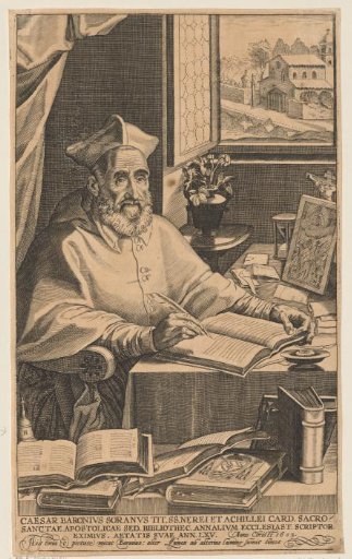 Portrait of Cardinal Cesare Baronio