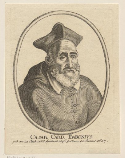 Portrait of Cardinal Cesare Baronio