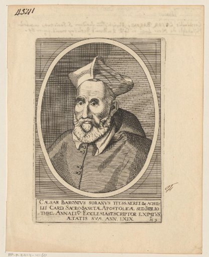 Portrait of Cesare Baronio