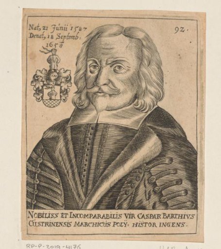 Portrait of Caspar von Barth