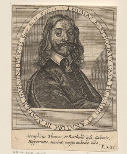 Portrait of Thomas Bartholin at the age of 35