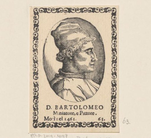 Portrait of Bartolomeo della Gatta