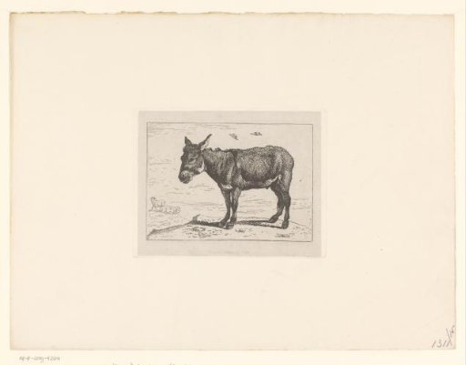 Standing donkey