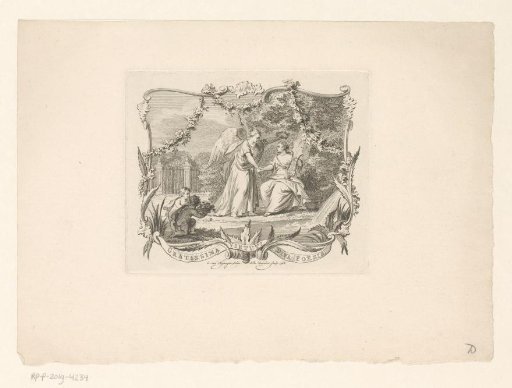Allegory on poetry
