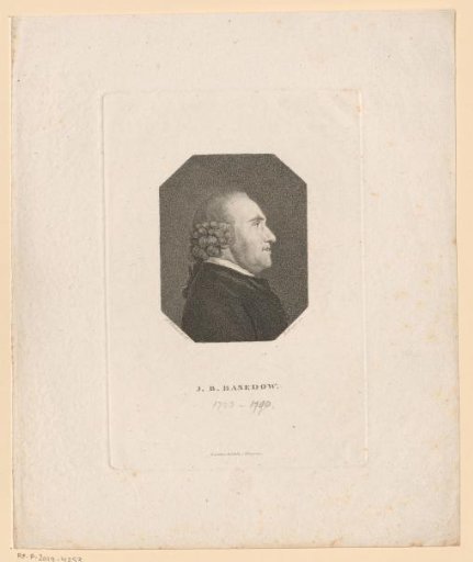 Portrait of Johann Bernhard Basedow