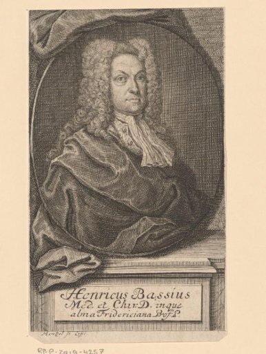 Portrait of Heinrich Bass