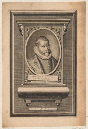 Portrait of Jeremias Bastingius