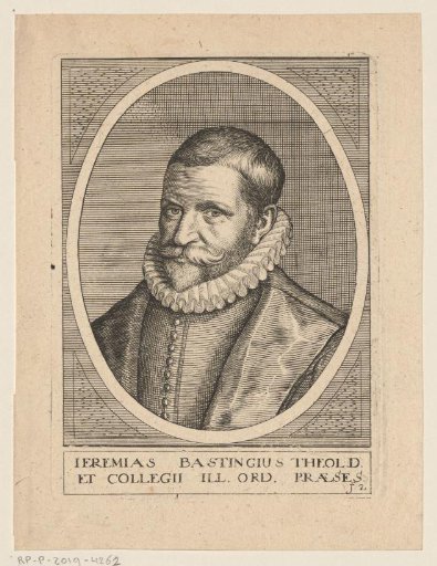 Portrait of Jeremias Bastingius