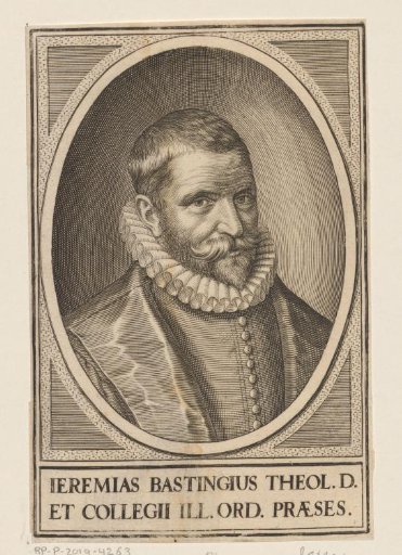 Portrait of Jeremias Bastingius