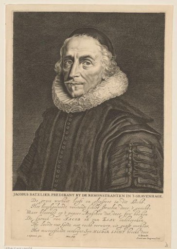 Portrait of Jacobus Johannes Batelier