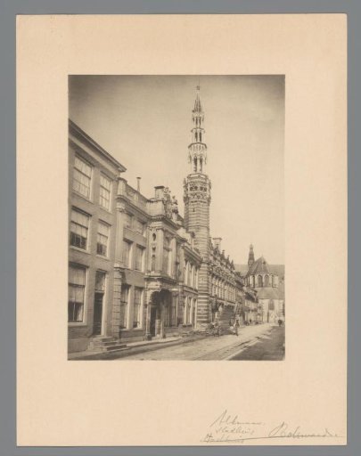 View of the Town Hall of Alkmaar