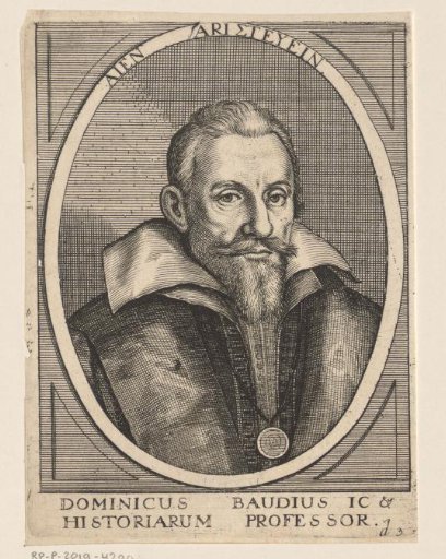 Portrait of Dominicus Baudius
