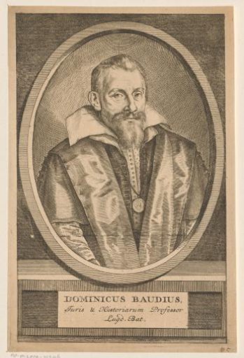 Portrait of Dominicus Baudius