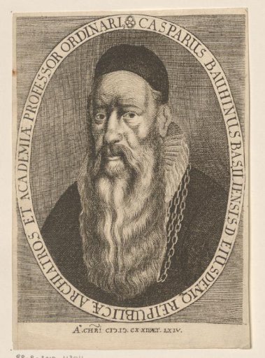 Portrait of Caspar Bauhin