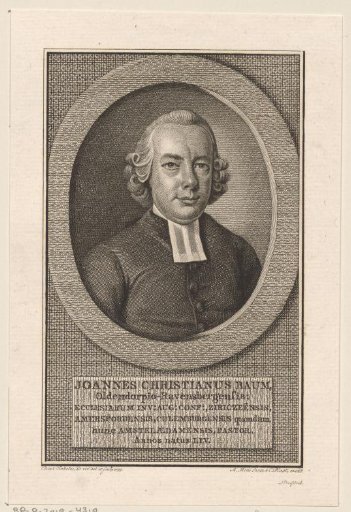 Portrait of Johan Christiaan Baum