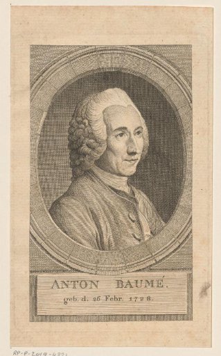 Portrait of Antoine Baumé