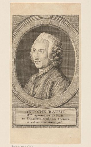 Portrait of Antoine Baumé