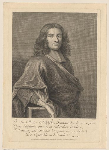 Portrait of Pierre Bayle at the age of 28
