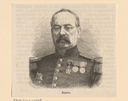 Portrait of François Achille Bazaine