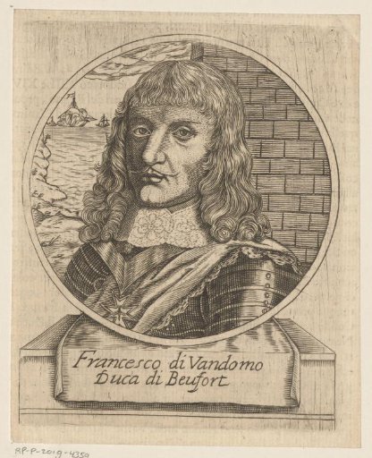 Portrait of François de Vendôme, Count of Beaufort