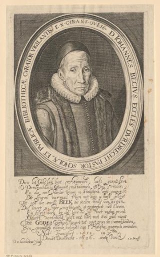 Portrait of Johannes Becius