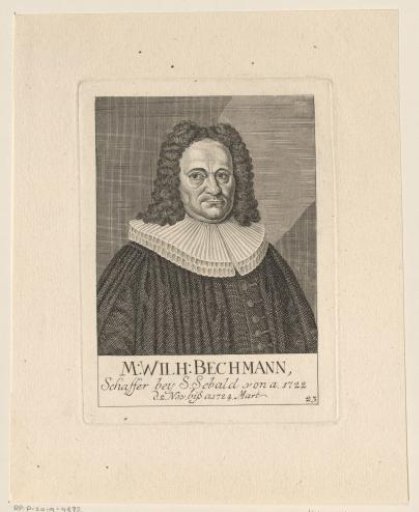 Portrait of Wilhelm Bechmann
