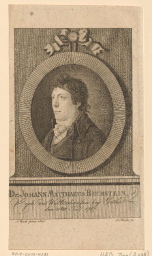 Portrait of Johann Matthäus Bechstein