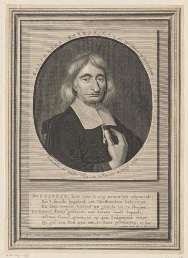 Portrait of Balthasar Bekker