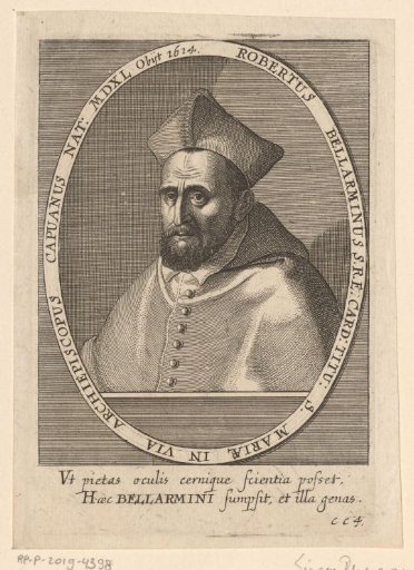 Portrait of Cardinal Roberto Bellarmino
