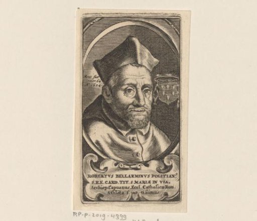 Portrait of Cardinal Roberto Bellarmino