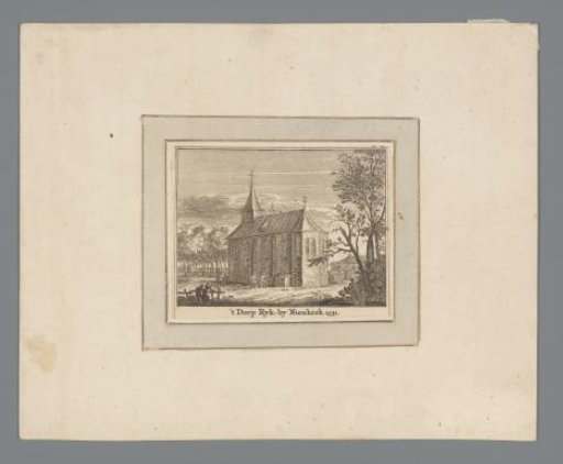View of the church of Rijk, near Nieuwkerk
