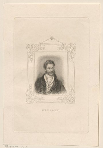Portrait of Giovanni Battista Belzoni