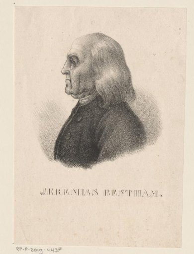 Portrait of Jeremy Bentham