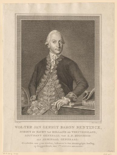 Portrait of Wolter Jan Gerrit Bentinck